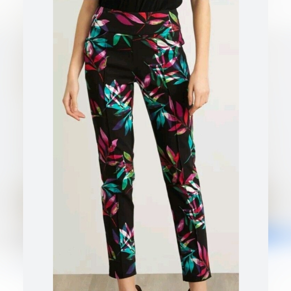 Joseph ribkoff palm Print Women's Pants trousers